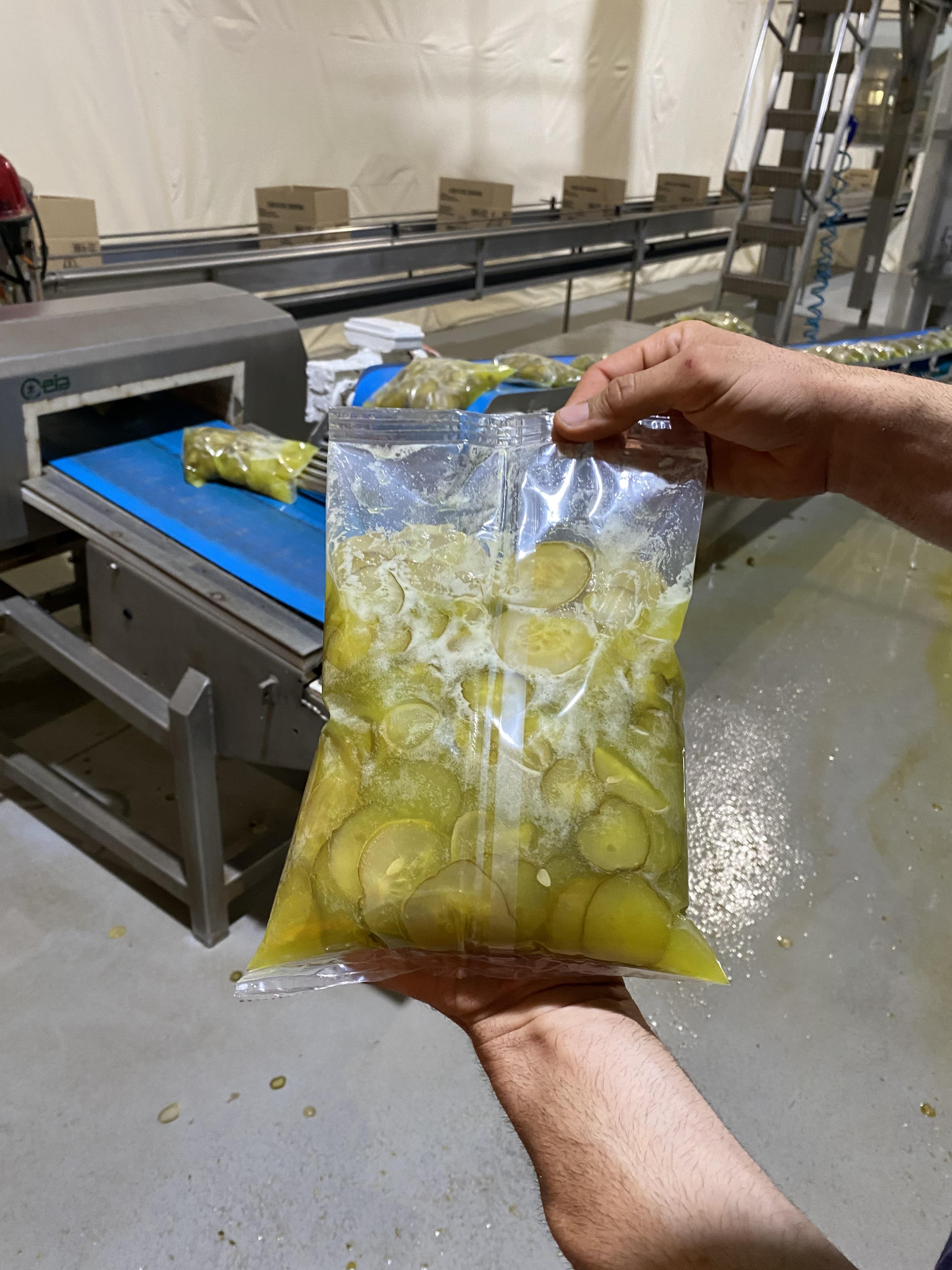 Pickle bag for Maccas